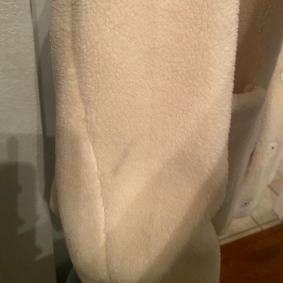 Rebecca Minkoff White Ivory Harley Faux Fur Teddy Coat Jacket - Picture 5 of 11